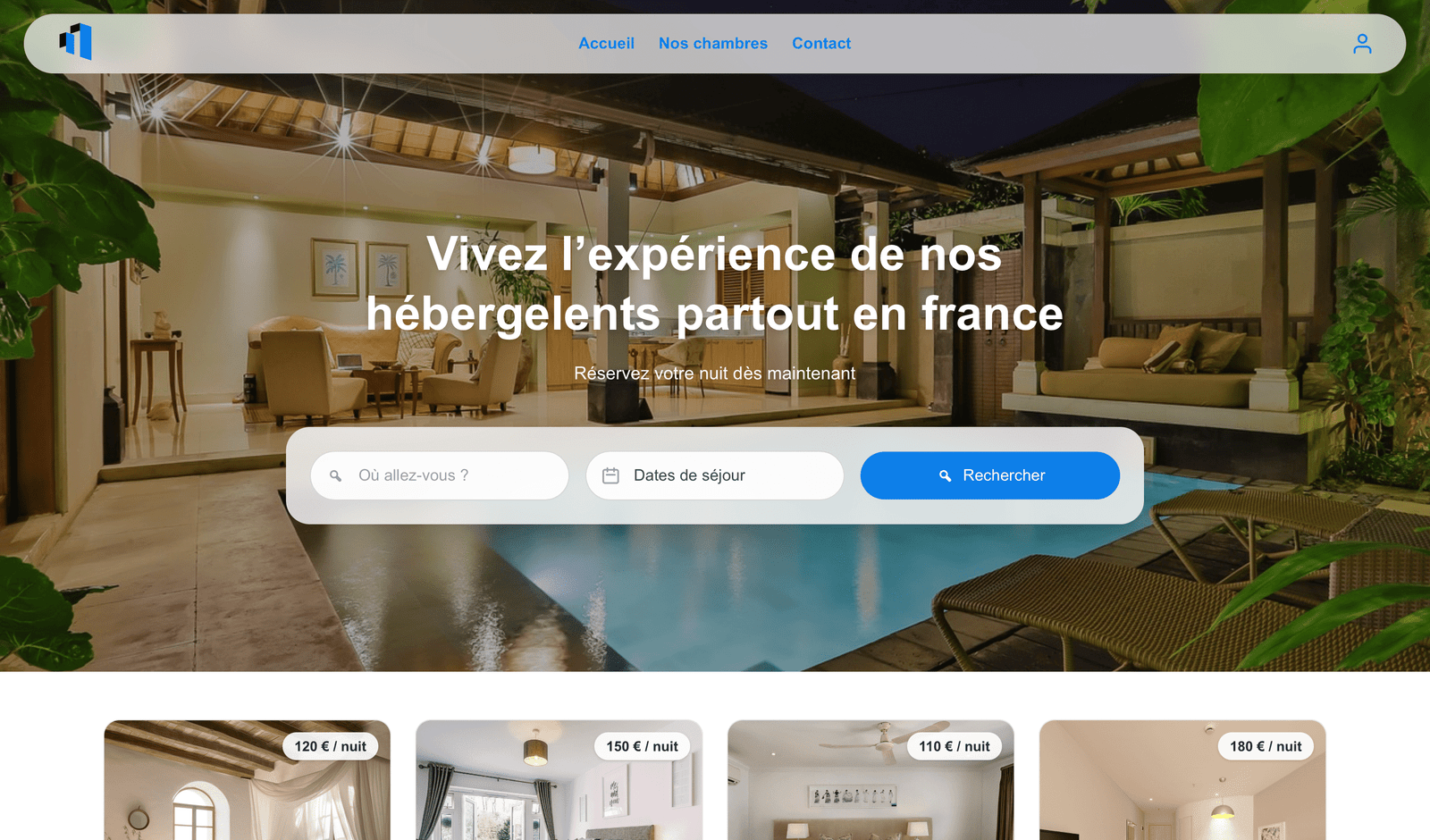 Plateforme de réservation